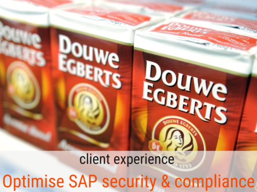 Jacobs Douwe Egberts SAP controls & compliance