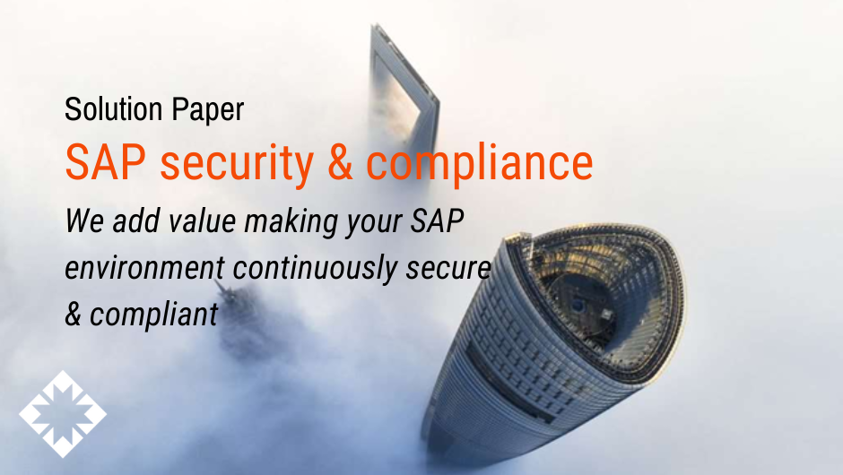 SAP security & compliance