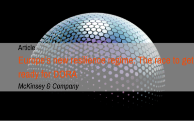 Europe’s new resilience regime: The race to get  ready for DORA I McKinsey & Company