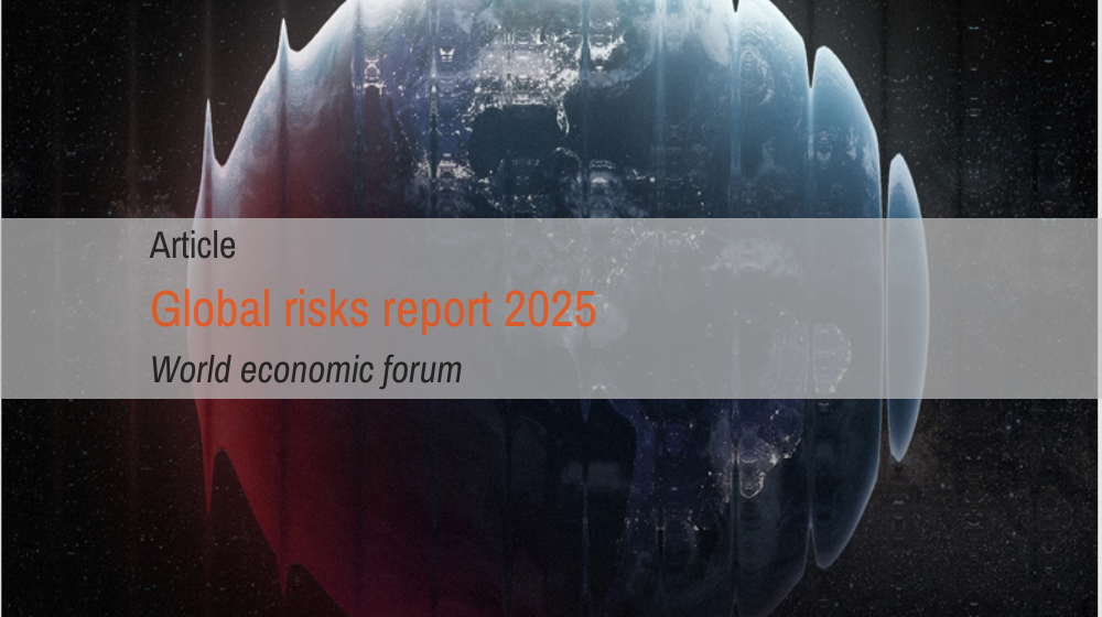 Global risks report 2025 I world economic forum