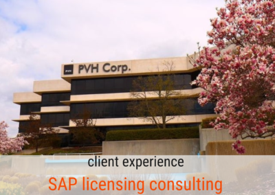 SAP Licensing reduction of 34%