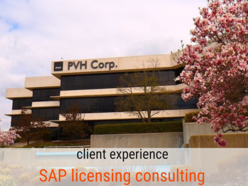 SAP Licensing reduction of 34%