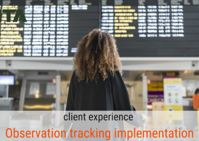 SITA TeamMate+ observation tracking implementation