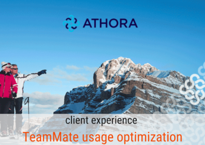 Athora identification of opportunities and use of TeamMate