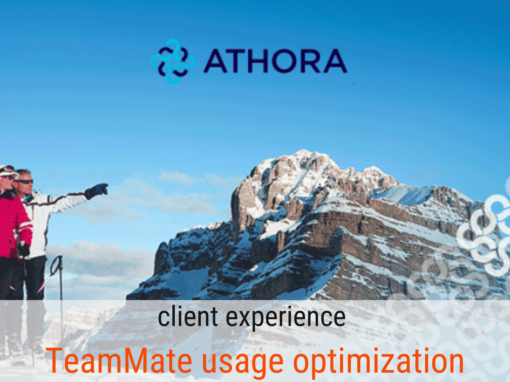 Athora identification of opportunities and use of TeamMate