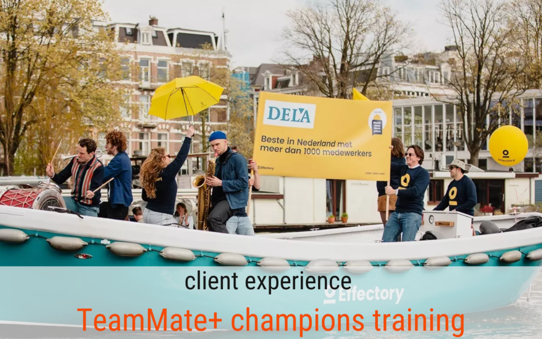 DELA TeamMate+ tailored champions training and unused teammate potential identification