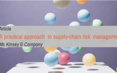 A practical approach to supply-chain risk management I McKinsey & Company