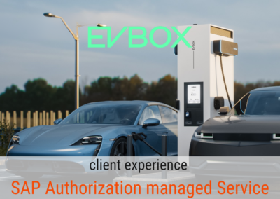EVBox – Stay clean with BR1GHT’s SAP Authorization managed Service