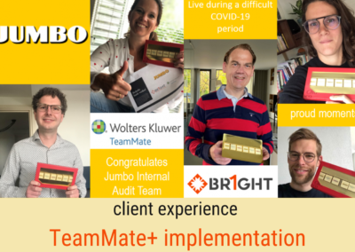 Jumbo TeamMate+ implementation