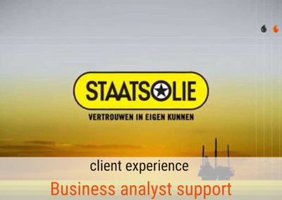 Staatsolie coaching business analysts